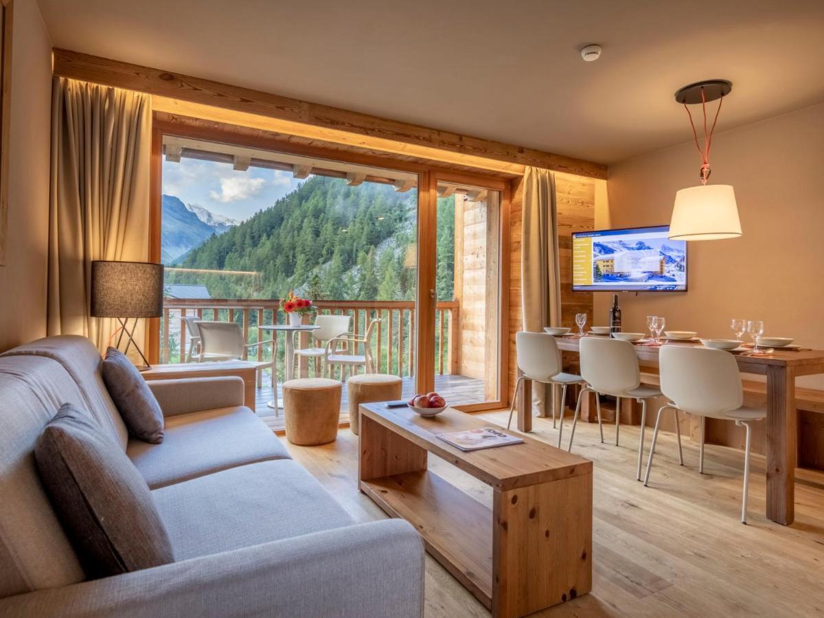 Apartment Swisspeak Resorts Ober Gabelhorn By Interhome Zinal Buitenkant foto